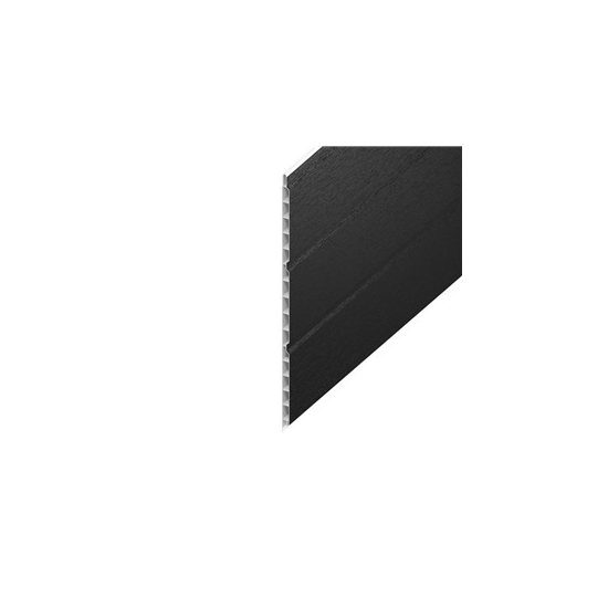 Hollow Soffit Board 10 x 300  x 5m Black