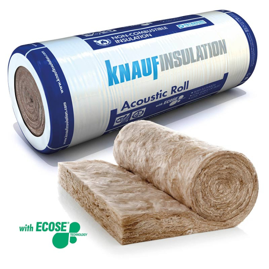 Knauf Acoustic Roll Insulation 100mm 12.36 Sq/m Per Roll