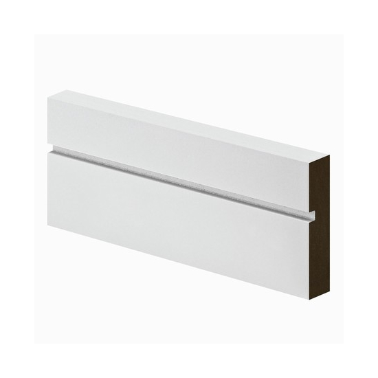 Primed MDF Grooved Architrave 18 x 75 x 4.4m