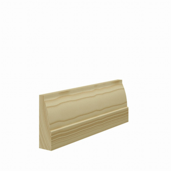 Softwood Ovolo Premium Grade Architrave per M 25 x 75mm