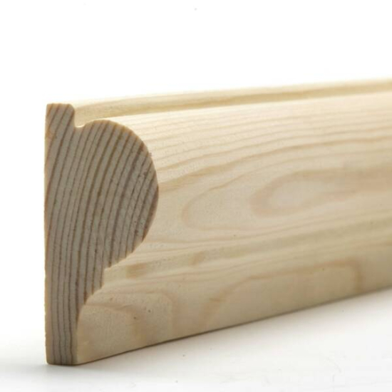 Softwood Scotia Picture Rail 25mm x 50mm