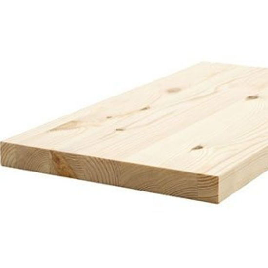 Planed Softwood Laminated Redwood PAR Timber 33 x 270 per M