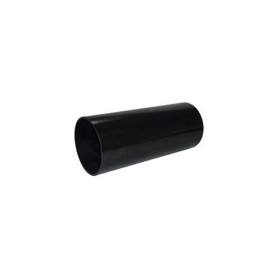 FloPlast Solvent Soil Pipe â€“ Plain Ended Black 110mm x 4m