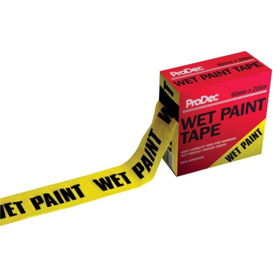 ProDec Non Adhesive Wet Paint Tape 60mm x 200m