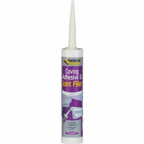 Everbuild Coving Adhesive and Joint Filler White 300ml