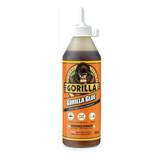 Gorilla GRGGG500 Gorilla Polyurethane Glue 500ml