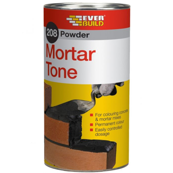 Everbuild 208 Powder Mortar Tone 1kg Buff
