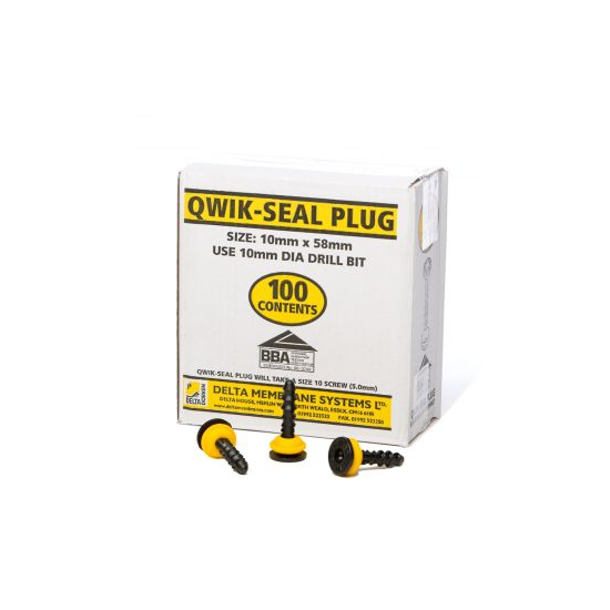 Delta Qwik Seal Plugs Box 100