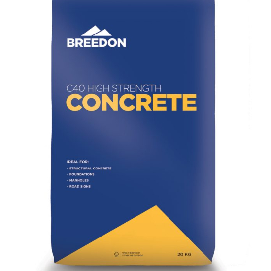 Breedon C40 High Strentgh Concrete 20Kg