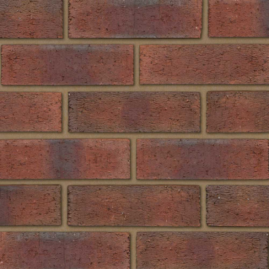 Ibstock New Burntwood Red Rustic 73mm Facing Brick