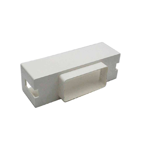 System 220 Rectangular Double Airbrick Adapter 220mm x 90mm