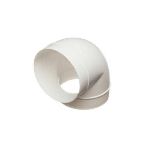  90° Elbow Pipe Bend Plastic Ventilation Tube Connector 100mm