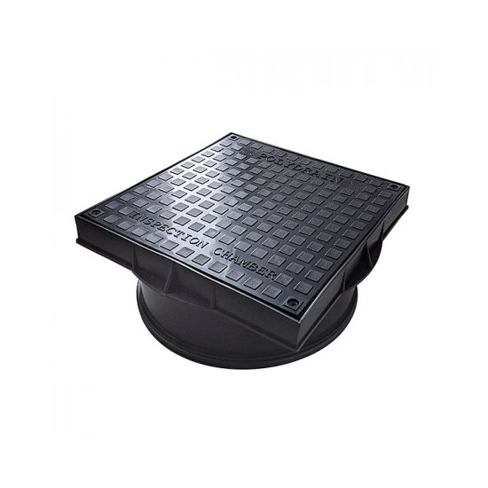 Polydrain Secured Square Cover & Frame Class A15 320mm