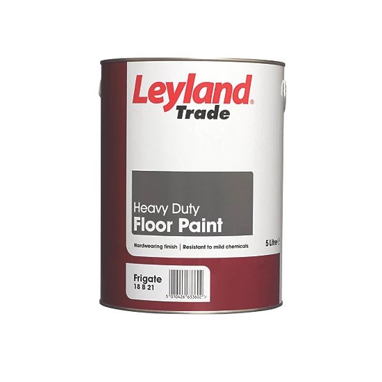 Leyland Trade Heavy Duty Floor Paint Frigate 5L
