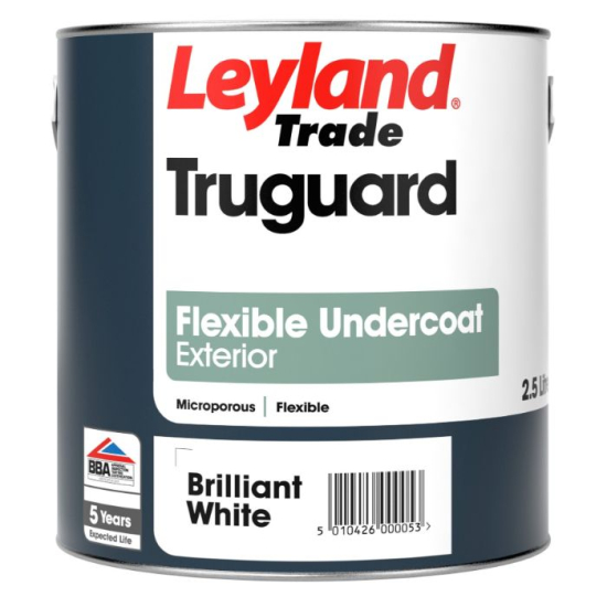 Leyland Trade Flexible Exterior Undercoat  Brilliant White