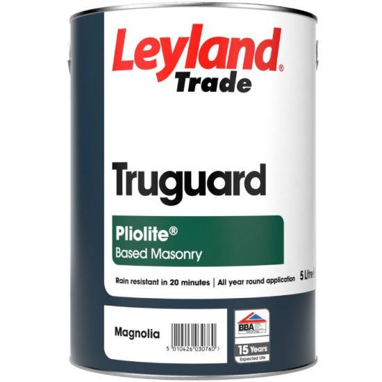 Leyland Trade Pliolite Based Masonry Magnolia 5L