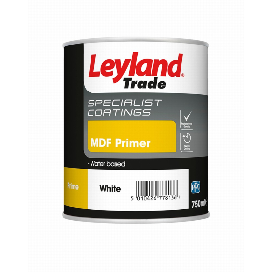 Leyland Trade MDF Primer White 750ml