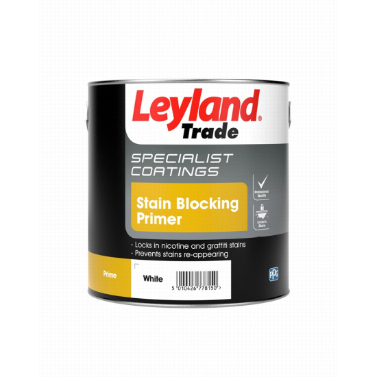 Leyland Trade Stain Blocking Primer White 2.5L