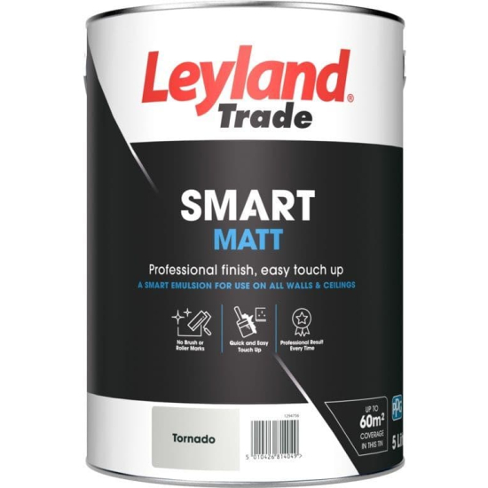 Leyland Trade Smart Matt Emulsion Tornado 5L