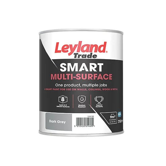 Leyland Trade Smart Multi-Surface Dark Grey 750ml