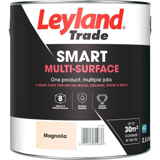 Leyland Trade Smart Multi-Surface Magnolia 2.5L