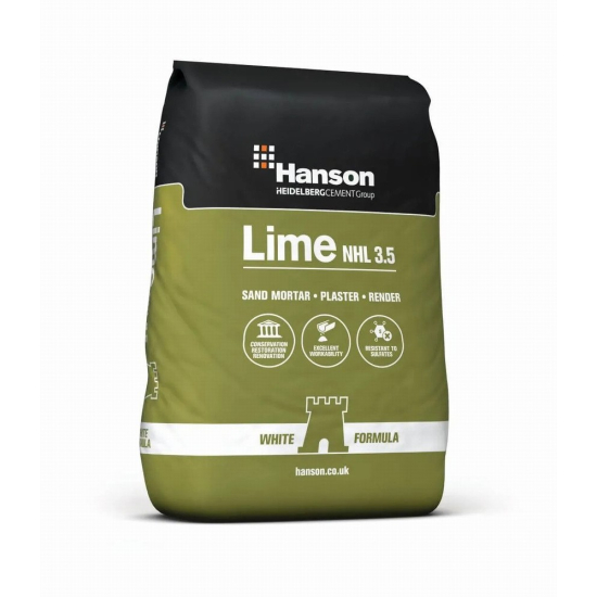 Hanson Hydraulic Lime NHL 3,5 White Formula
