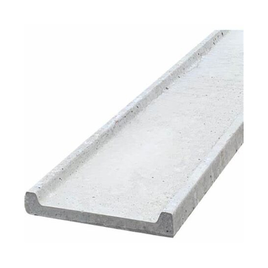 Concrete Recessed Gravel Board 1830 x 50 x 150