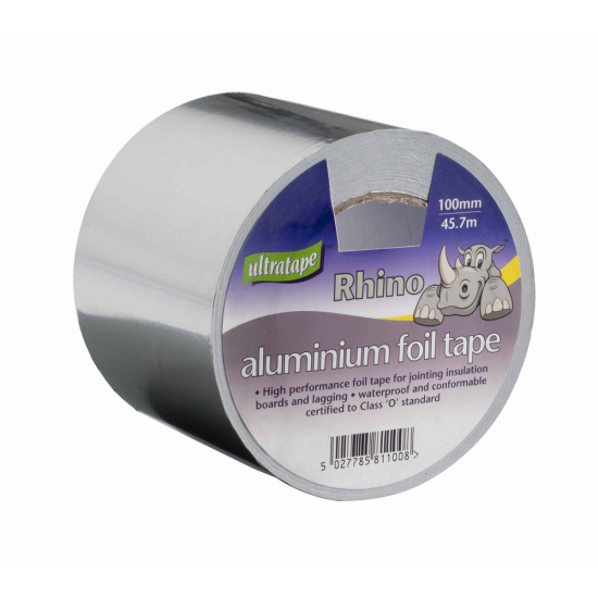 Ultratape Aluminium Foil Tape 100mm x 45.7m