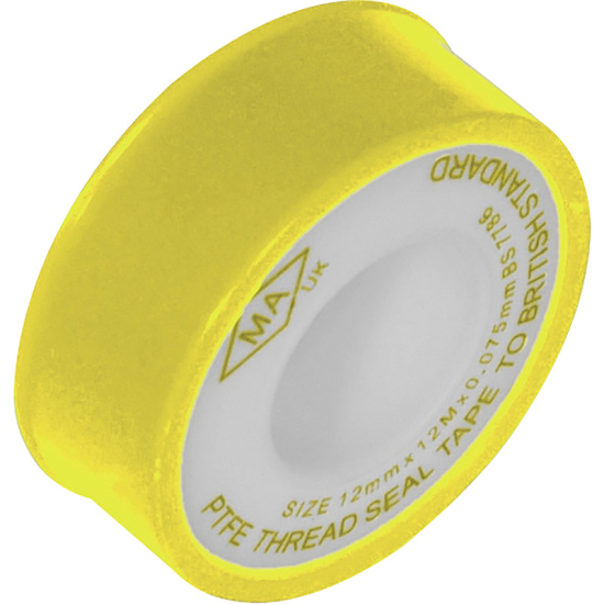 Ultratape Tape for Gas PTFE  12mm x 5m