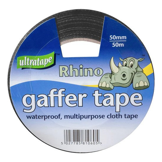 Ultratape Gaffer Cloth Tape Black 50 x 50