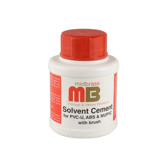 Waste Solvent Weld Midbrass Cement 125ml