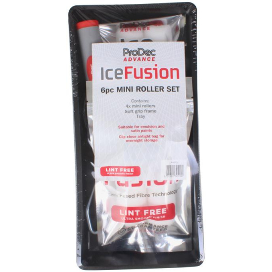 ProDec Ice Fusion Mini Roller Kit 100mm 6 pc