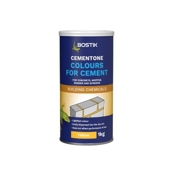 Bostik Cementone Colours for Cement Yellow 1kg