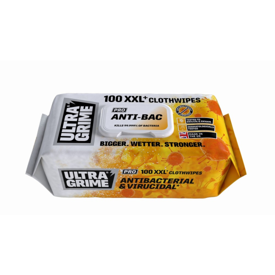 Ultragrime Pro Anti  Bac Cleaning Wipes