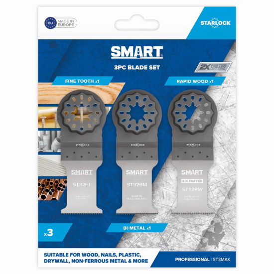 Smart ST3MAK Starlock 3 Piece Blade Set 32mm