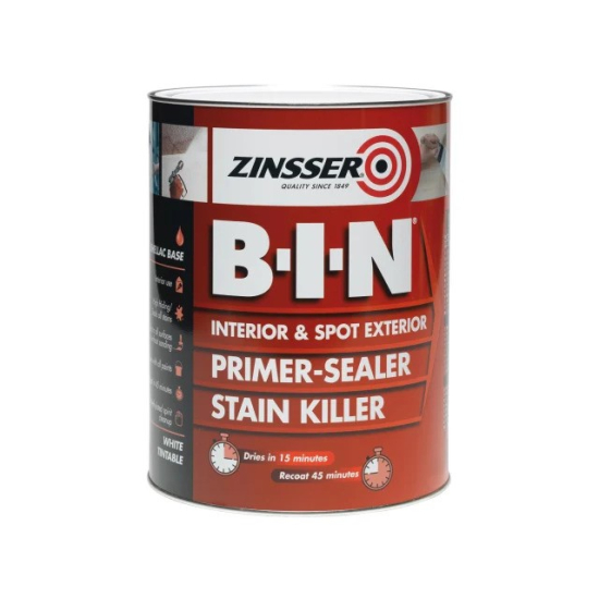 Zinsser BIN Primer Sealer White 1L