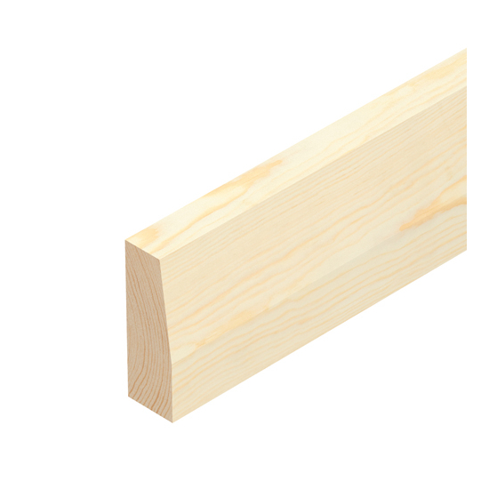 Plinth Block Pine Architrave 30x90x250mm