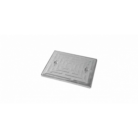 Manhole Cover Mtl Cover/Mtl Frame Single Seal 300x300mm