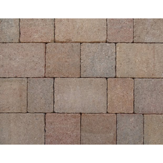 Castacrete Autumn Mix Aged Effect Paving Block MixedPK 11.52m²