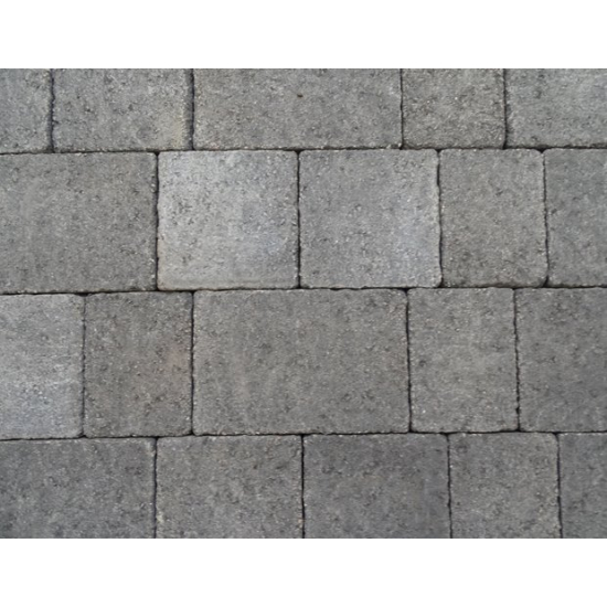 Castacrete Charcoal Aged Effect Paving Block MixedPK 11.52m²