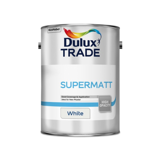 Dulux Trade Supermatt White 5L