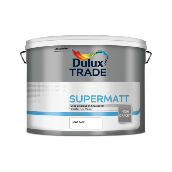 Dulux Trade Supermatt Light Base 10L