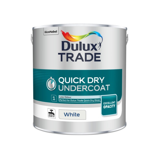 Dulux Trade Quick Dry Undercoat White 2.5L