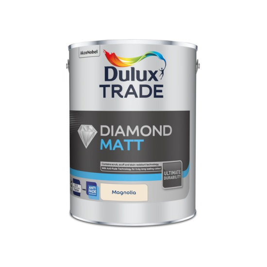 Dulux Trade Diamond Matt Magnolia 5L