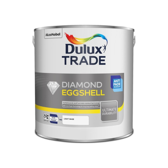 Dulux Trade Diamond Eggshell Light Base 2.5L